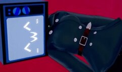 TV woman is horny and wants to have quick sex in bed