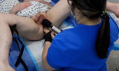 Patient receives anal dilation and stretching surgical medfet procedure