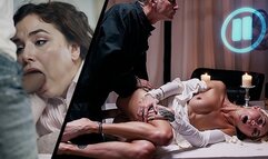 Hot chicks FREEZE IN TIME horny men realize their deepest fantasies