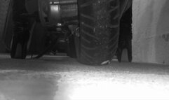 Melanija punishes her stubborn stalling scooter