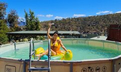 24" B2P on Duck Inflatable