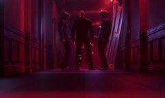 Overwatch Kiriko gangbanged in hallway