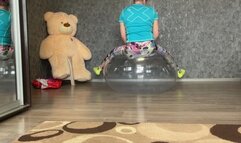 Testing two new shosu beach balls