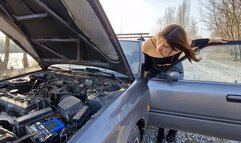 Margo got stuck on her way to work