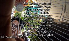 HD The Shrinking virus pov you are walkiing home when someone walks past and sneezes instantly shrinking you GIIANTESS GILF finds you as you runn to her home for shelter she feeds you ti fatten you up then puts you in a cage to eat later but you escape