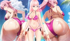 2D Bikini Brat Addiction