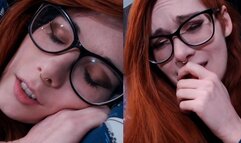 Giantess Rolls Over on Tiny Boyfriend