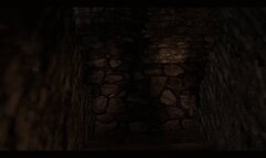 Futanari Lady Dimitrescu destroys maid with giant dick