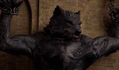 Nun cowgirl rides a werewolf, drains his balls and swallows