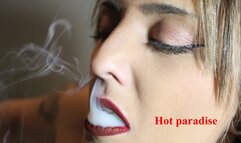 This woman is so sexy and sensual when she smokes (Lorédana) HD - WMV