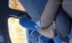 Karma's Virgin Soles 1st Car Feet Worship N Foot Job