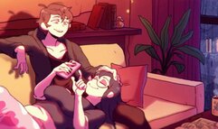 My Girlfriend's Oral Obsession - Slutty roommates get rough face fucking