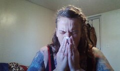 Achoooo! Picking and Blowing My Honking NOSE