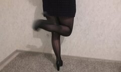 STEP BROTHER FUCK STEP SISTER TEEN ASSJOB IN NYLON PANTYHOSE