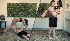 Lingerie Lift And Carry Workout (1080p)