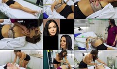 Dianna and Dolly Electro-CPR erotic Play, MTM, Defib, Stething