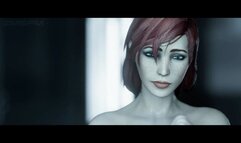 Aria T'Loak makes Commander Shepard her lesbian sex slave