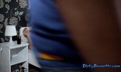 Long video of cheating wife fucking with the neighbor for a long time and then with her husband