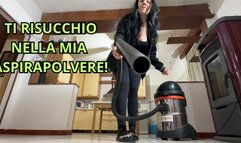 TI RISUCCHIO NELLA MIA ASPIRAPOLVERE