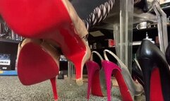 High Heel Fetish? Love Louboutins? Nearly 14 minutes at my perfect greedy feet