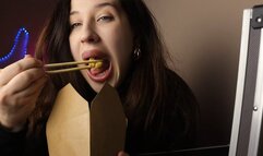 Hungry Nancy and fast food delivery (Full HD 1920 1080)