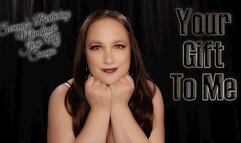 Your Gift To Me ~ Birthday FinDom JOI Snaps Mindfuck ~ 720p HD