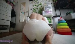 Bury your face in my wet diaper