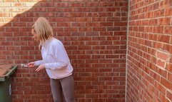 Spitting and smoking march 13