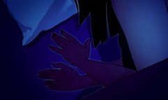 Cartoon teen devil sucks cock for semen to replenish energy