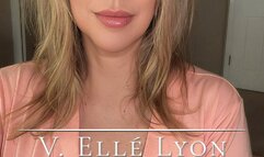 Elle Lyon Putting On Lipstick As She Smokes