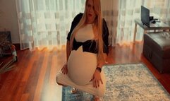 With a busty wife in my belly SD