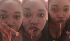 EMETOPHILIA PUKE SLUT DOES VOMIT FACIAL