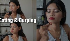 EATING & BURPING