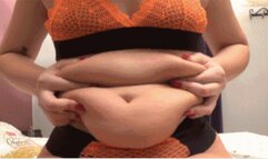 GABRIELA EATS A LOT TO BECOME FAT (HD)