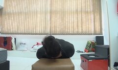 Blue princess sitting part 1 By Penelope Pink and Daniel Santiago Cam by dani full hd