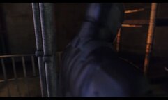 Batman pulls out his big cock and fucks Harley Quinn with it