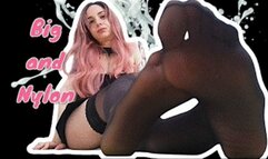 2 FHD SOLES, TOES x NYLON 1 ( foot fetish, big feet, foot virgin, upclose, worship, soles, wrinkled, wiggling, spreading, foot play, cleavage, rubbing, goddess, queen, barefoot, long toes)