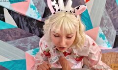 Fucking Lina - Russian chick got very horny and gave he