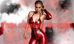Triple Smoke Stroke - Chain-Smoking Jerk Session - Nicotine Rush