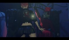 Futa witch fucks a goth girl outdoors