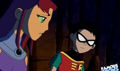 Robin from teen titans fucks starfire while out on a camping trip