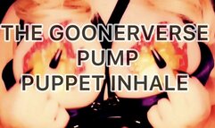 The Goonerverse Pump Puppet Inhale