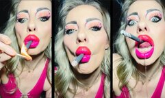 I smoke u lil black devil