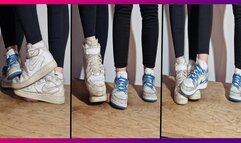 2 Girls I Jordans and Air Cock Crush