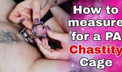 How to Measure for a Chastity Cage - Femdom Slave