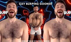 Gay burping gooner