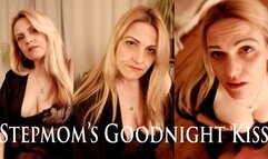 Stepmom's Goodnight Kiss