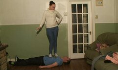 Sophie Smoking & Trampling & Dancing In Keds Sneakers