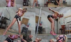 Hot busty blonde strung up in a tight strappado bound orgasms (MP4 SD 3500kbps)