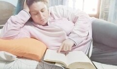 Disgusted handjob in latex gloves